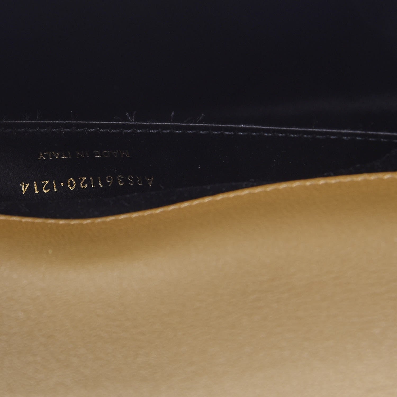 Saint Laurent Calfskin Monogram Large Belle De Jour Clutch Beige 7 of 7