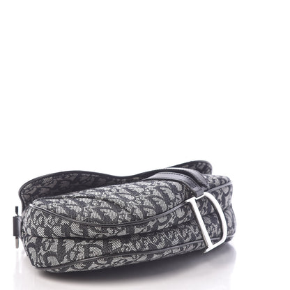 Christian Dior Monogram Saddle Bag Black 4 of 10