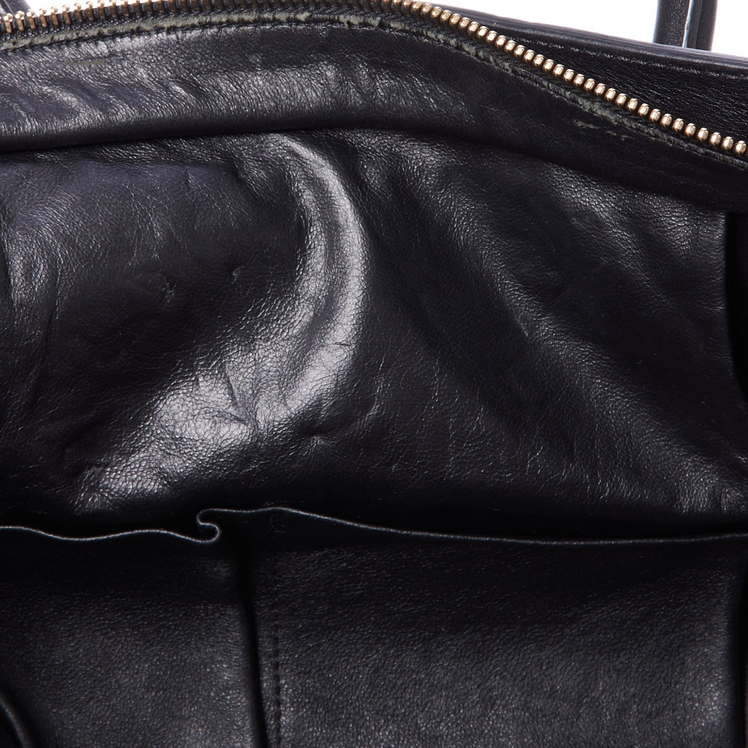 Celine Smooth Calfskin Tweed Tartan Mini Luggage Midnight 9 of 9