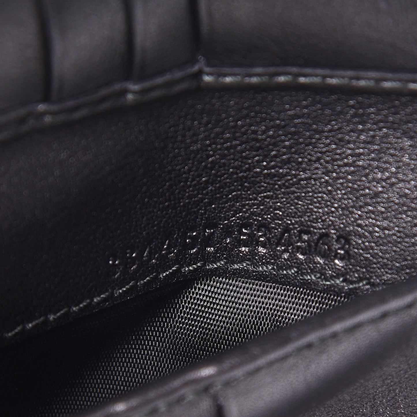 Guccissima Sukey French Flap Wallet Black