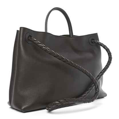 Bottega Veneta Silky Calfskin Medium Andiamo Shoulder Bag Fondant 3 of 9