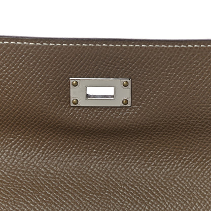 Hermes Epsom Kelly Longue Wallet Etoupe 10 of 11