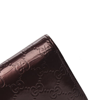 Gucci Shine Guccissima Lovely Heart Continental Wallet Scarlatto 9 of 10