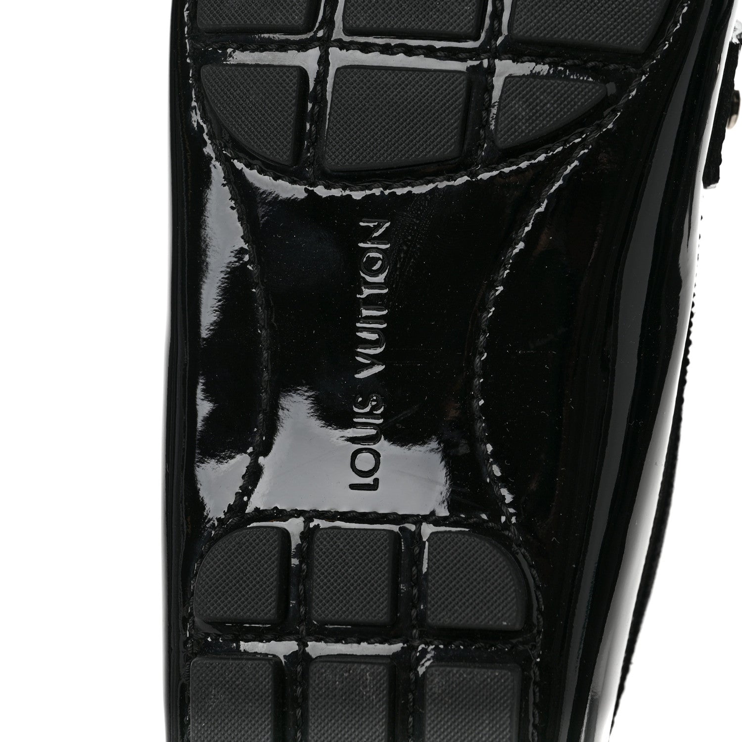 Louis Vuitton Patent Mens Monte Carlo Loafers 13 Black 7 of 9