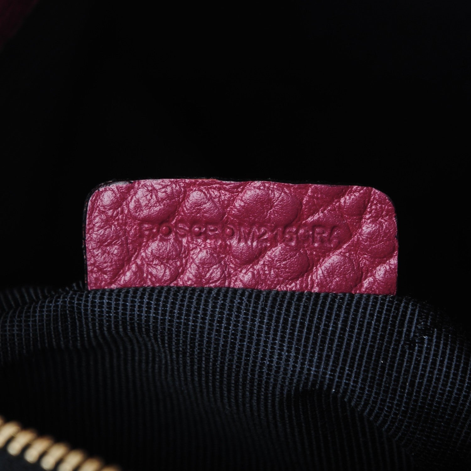 Burberry Signature Grain Calfskin Check Embossed Small Chichester Crossbody Clutch Bag Mahogany Red 7 of 10