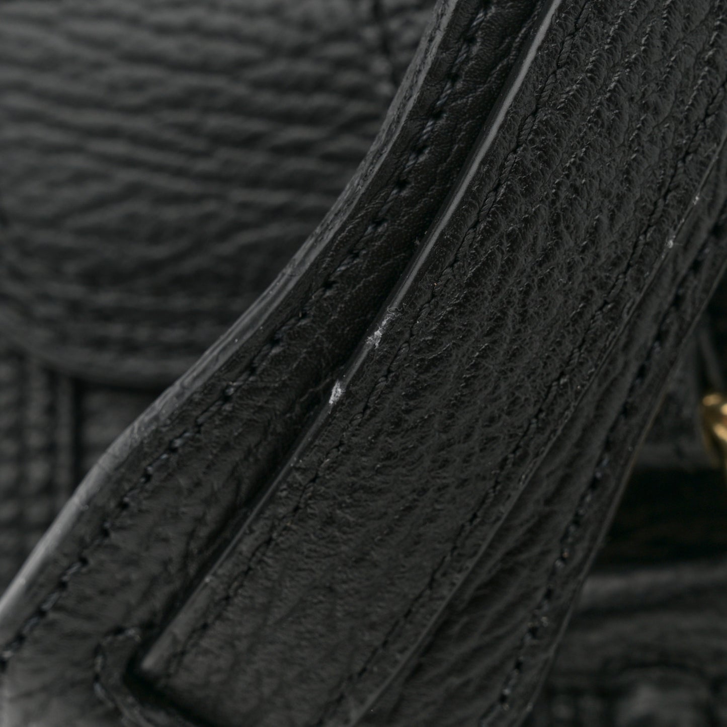 Textured Calfskin Medium Pashli Satchel Black