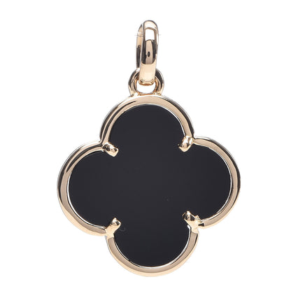 Van Cleef & Arpels 18K Yellow Gold Black Onyx Magic Alhambra Pendant 1 of 4