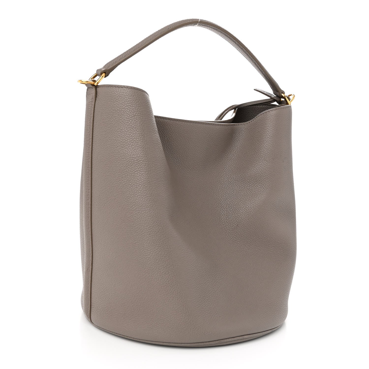 Celine Supple Grained Calfskin Bucket 16 Bag Pebble 3 of 11