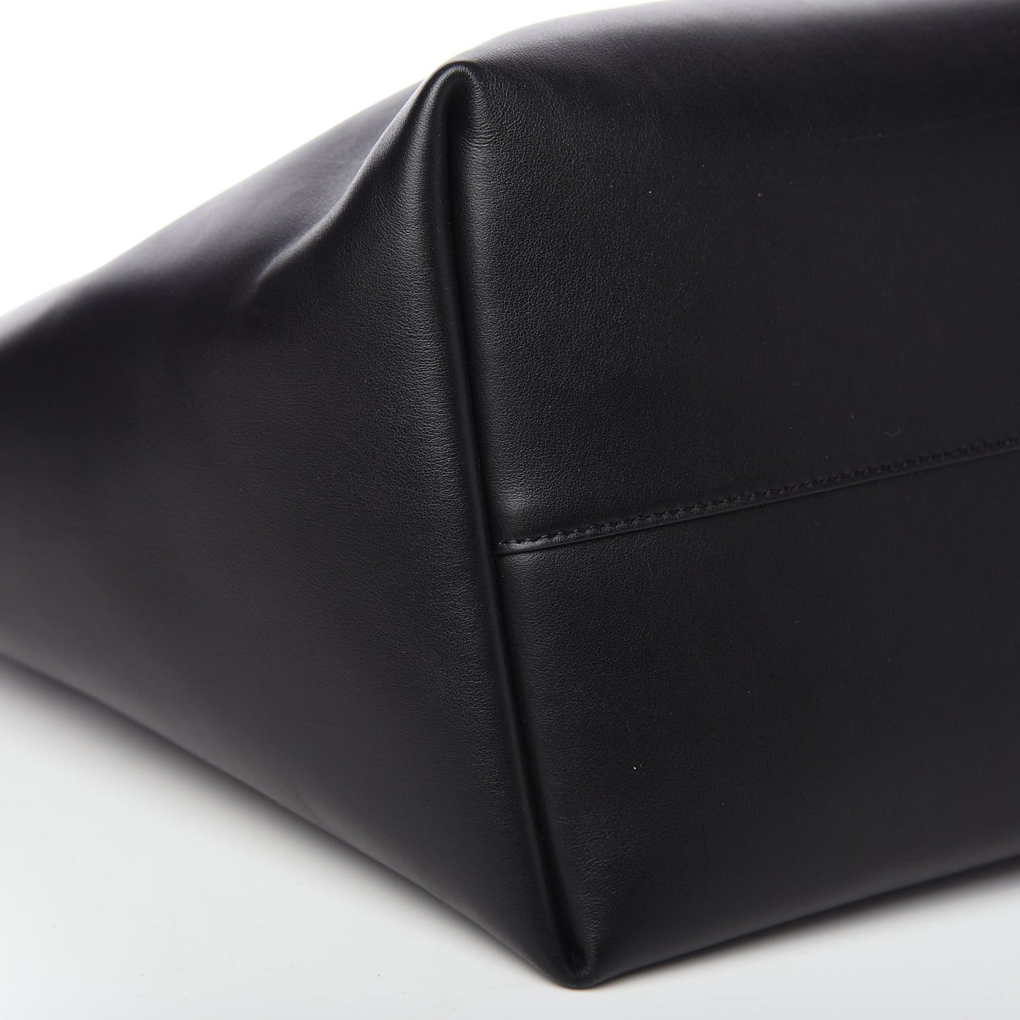 Calfskin Baroque Scarf Tote Black