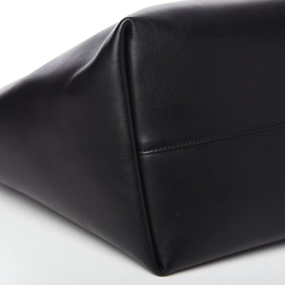 Versace Calfskin Baroque Scarf Tote Black 6 of 9