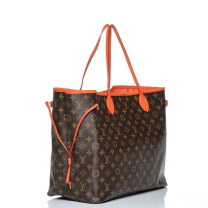 Louis Vuitton Monogram Articles de Voyage Ikat San Francisco LV Cup Neverfull GM Orange 3 of 12