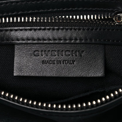Givenchy Calfskin Small Pandora Logo Strap Black 6 of 14