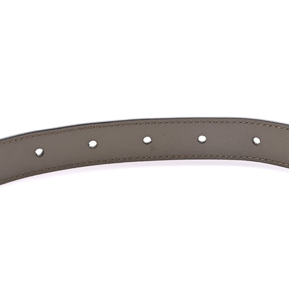 Fendi Vitello King FF 2CM Belt 90 36 Grey 6 of 6