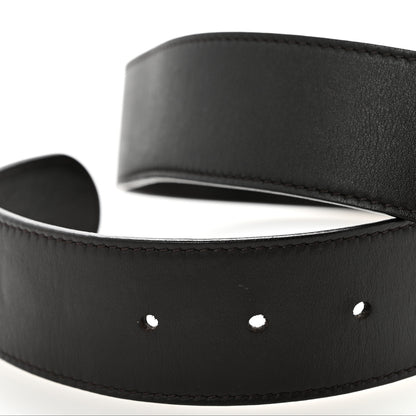 Gucci Moon Calfskin Nickel Double G 40mm Belt 85 34 Dark Cocoa 6 of 8
