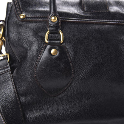 Prada Cervo Deerskin Bag Black 12 of 21