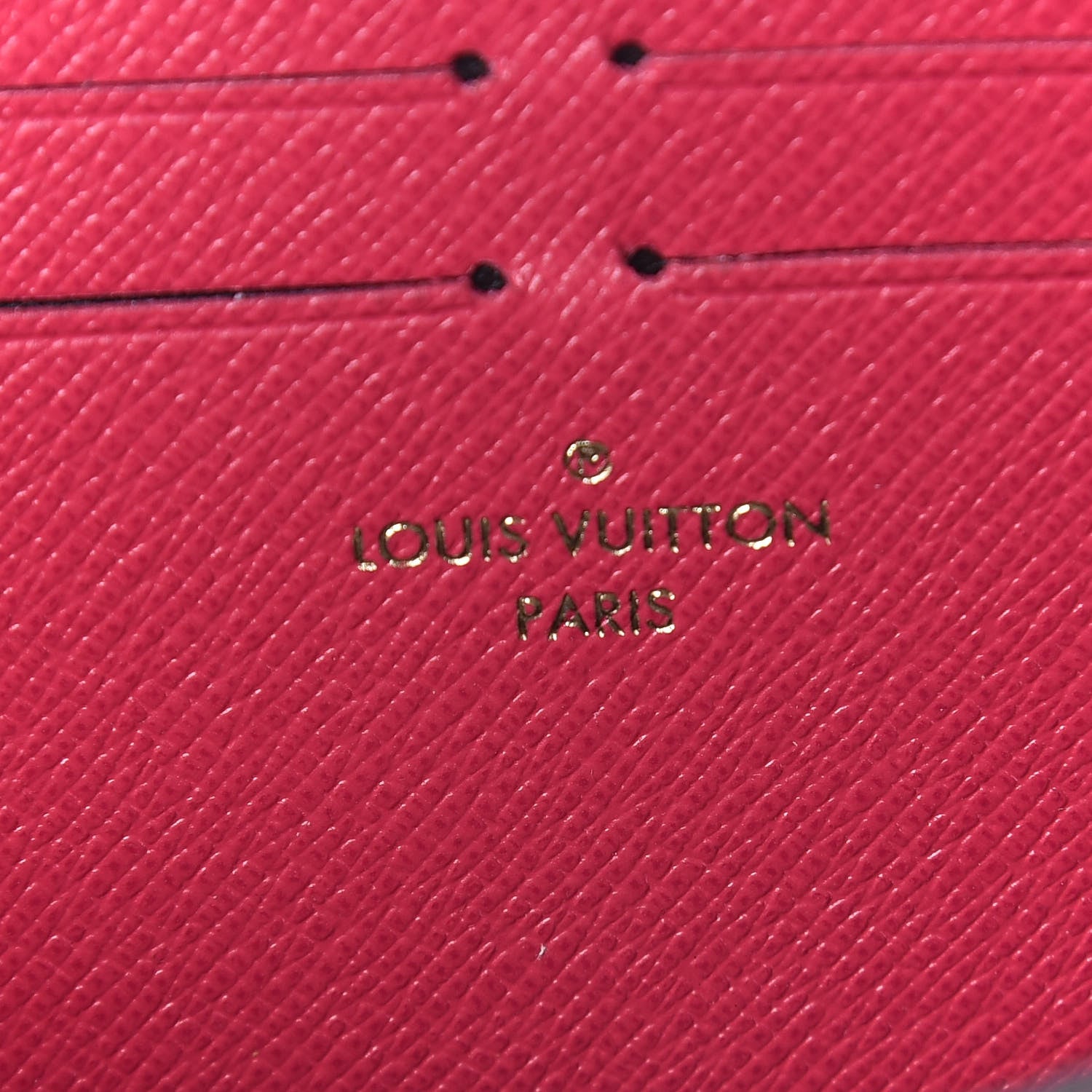 Louis Vuitton Monogram Clemence Wallet Fuchsia 7 of 8