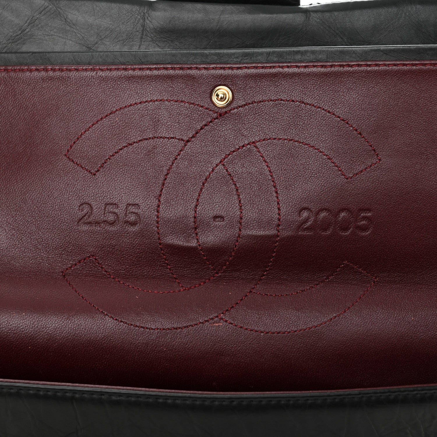 Chanel Aged Calfskin Quilted 2.55 Reissue 227 Flap Black 7 of 12