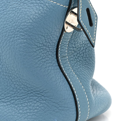 Hermes Taurillon Clemence Bolide 31 Blue Jean 13 of 17