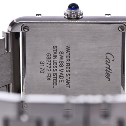 Cartier Stainless Steel 24mm Tank Solo Quartz Watch 4 of 9