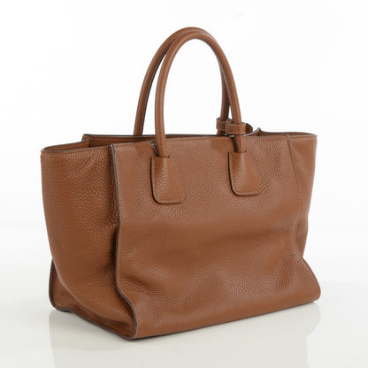 Prada Vitello Daino Tote Caramel 5 of 11