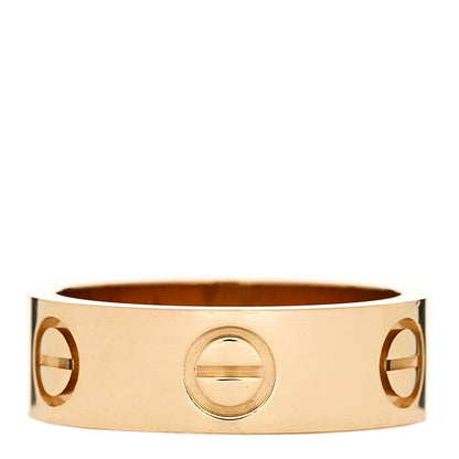 Cartier 18K Yellow Gold 5.5mm LOVE Ring 48 4.5 3 of 5