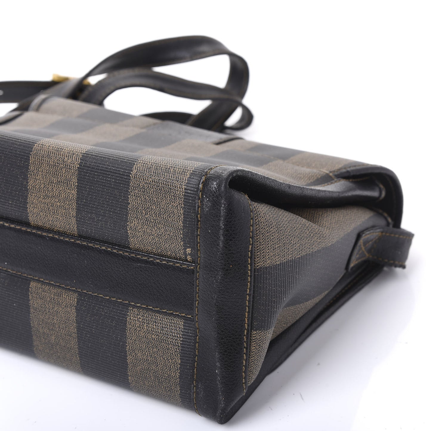 Calfskin Pequin Spalmati Crossbody Bag Tobacco