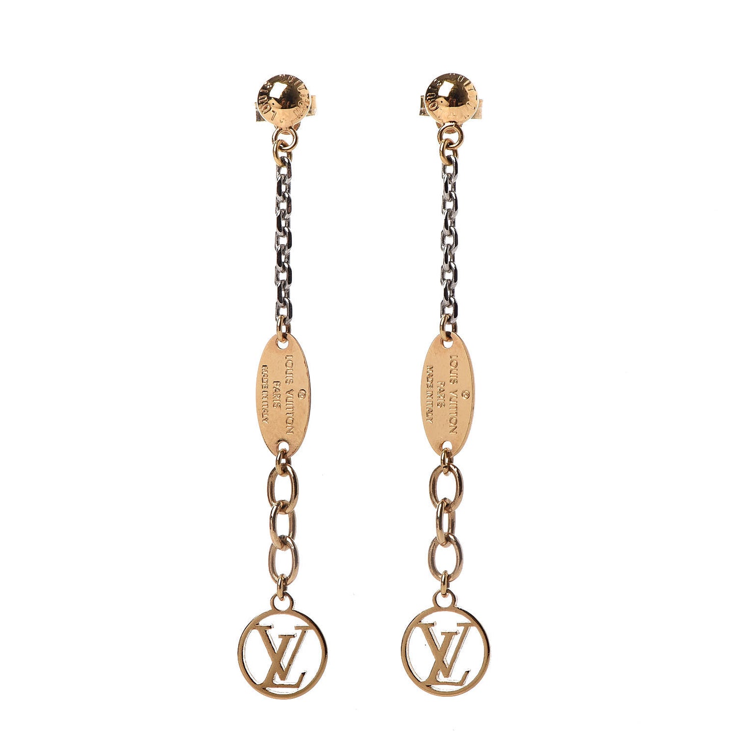 Logomania Earrings Gold
