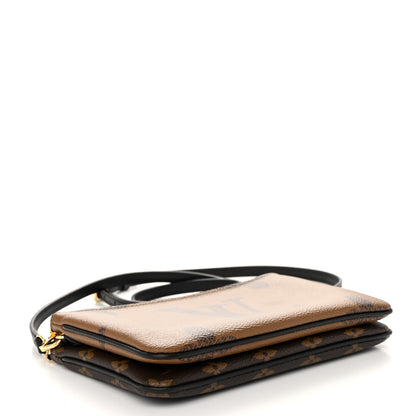 Louis Vuitton Reverse Monogram Giant Double Zip Pochette 3 of 11