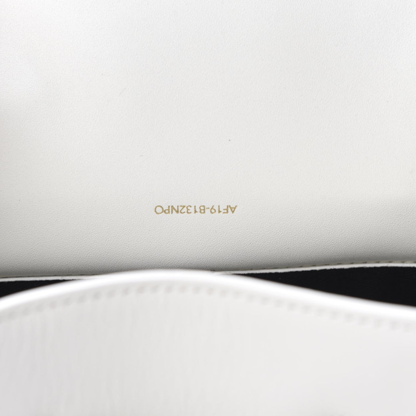 3.1 Smooth Calfskin Mini Soleil Bucket Bag White