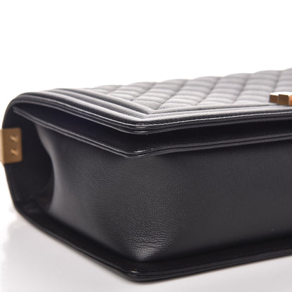 Chanel Caviar Quilted New Medium Boy Flap Black 8 of 9