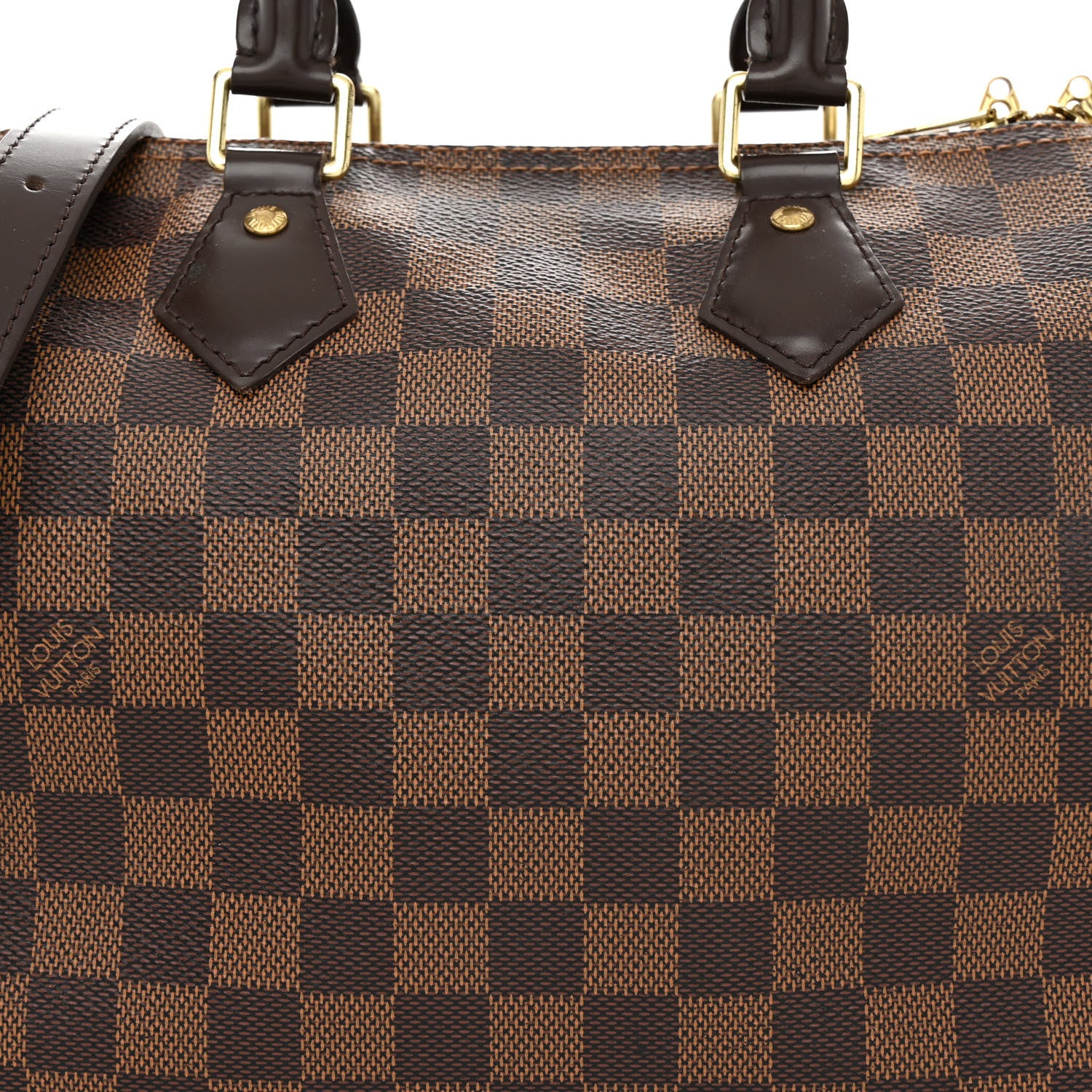 Louis Vuitton Damier Ebene Speedy Bandouliere 25 8 of 10