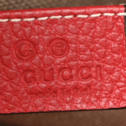 Gucci Monogram Mini Bree Messenger Bag Red 6 of 13