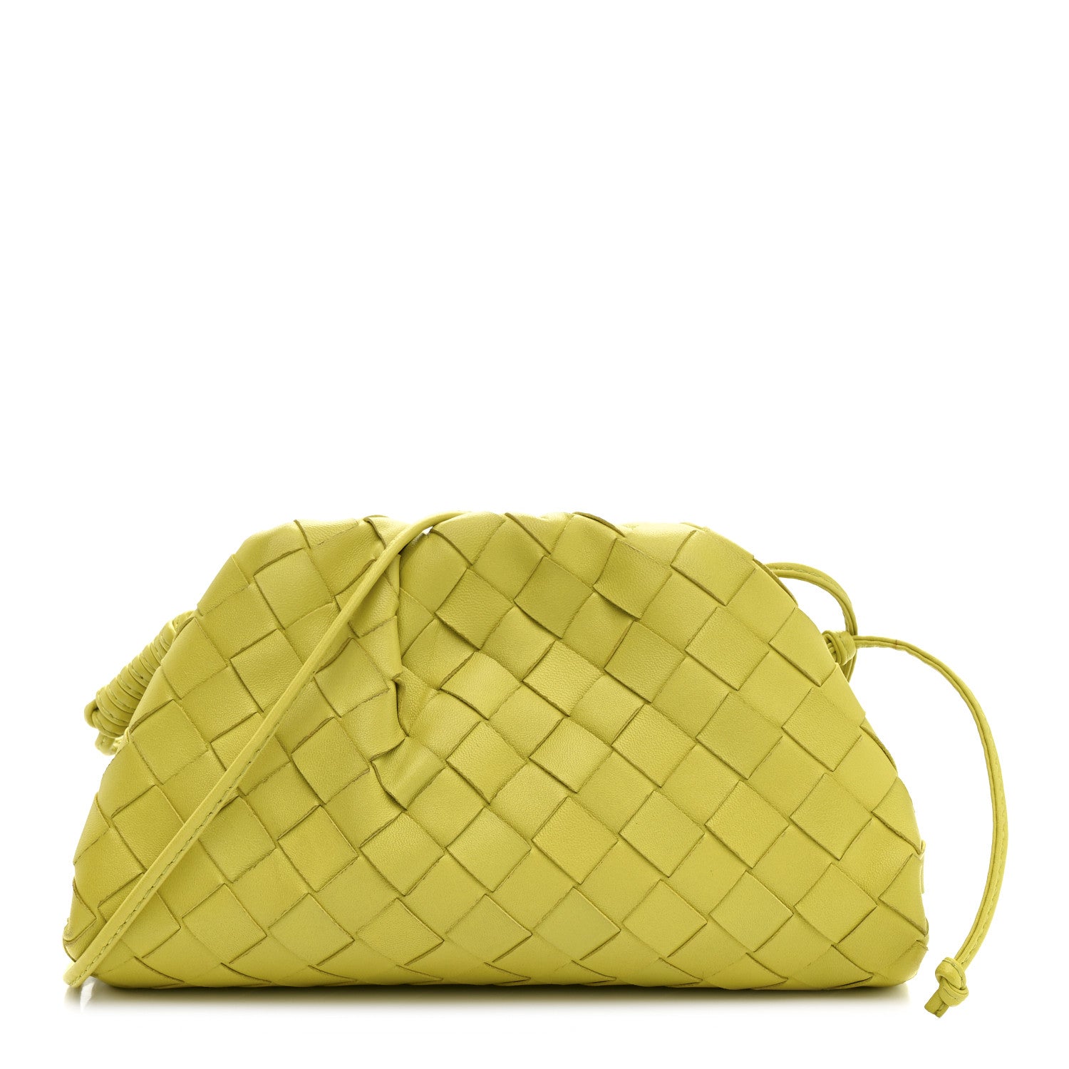 Bottega Veneta Nappa Intrecciato The Mini Pouch Kiwi 1 of 11