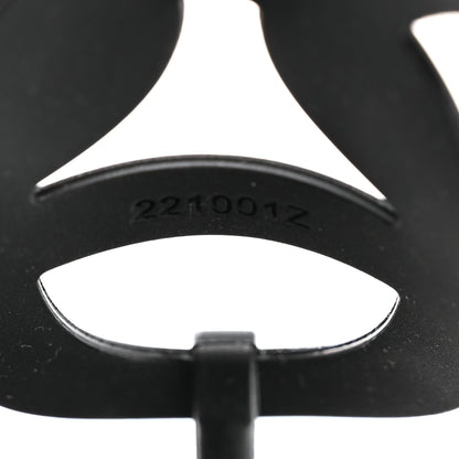 Hermes Rubber Womens Egerie Sandals 41 Black 6 of 9