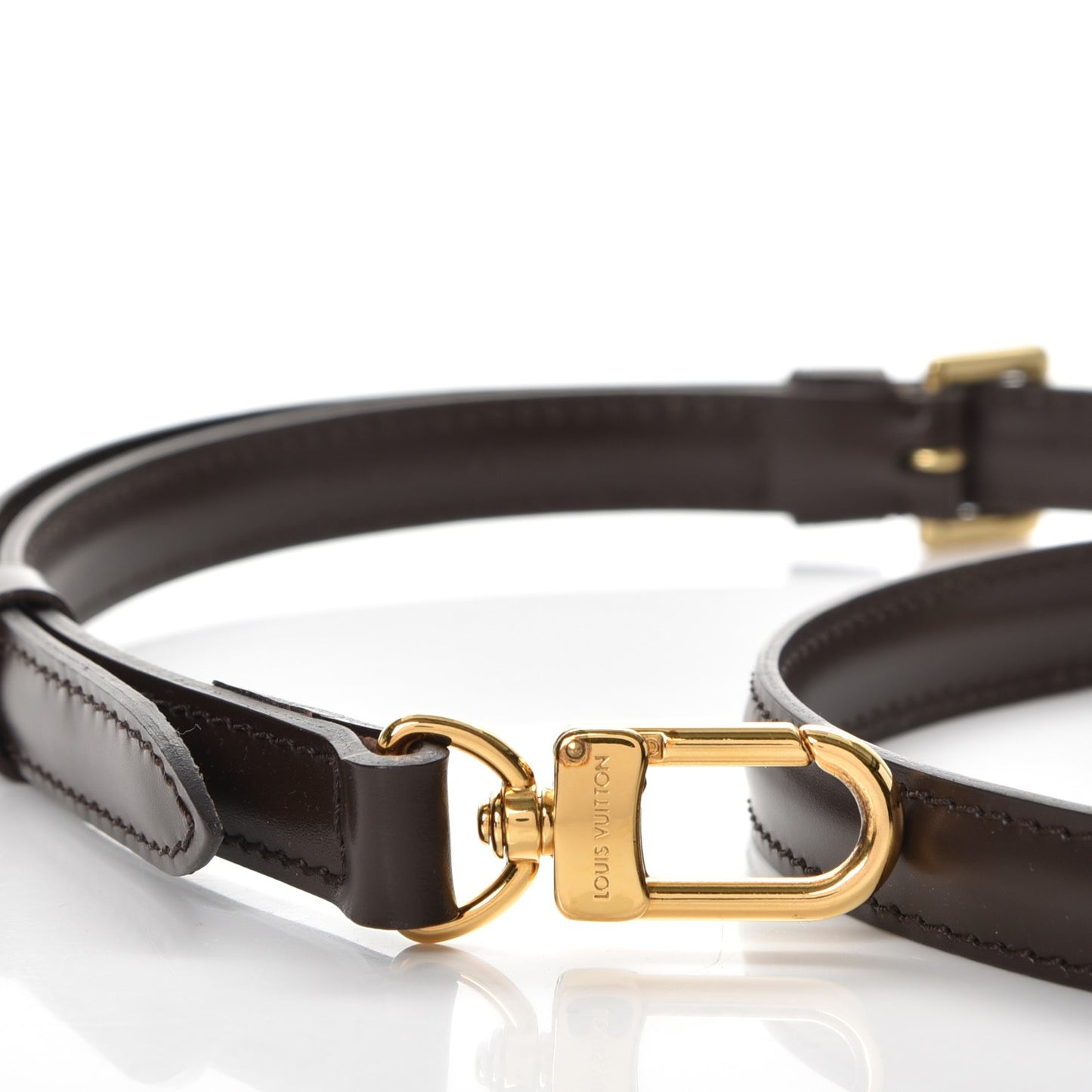 Calfskin 16mm Adjustable Shoulder Strap Brown