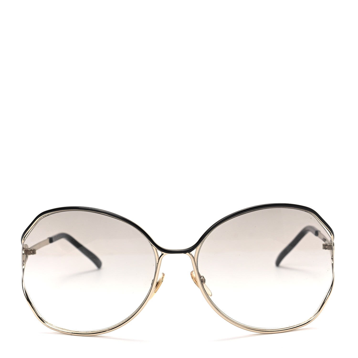 Gucci Oversized Sunglasses GG 2846/S Gold 2 of 6