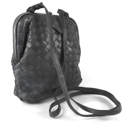 Bottega Veneta Vintage Woven Small Frame Bag Dark Green 3 of 7