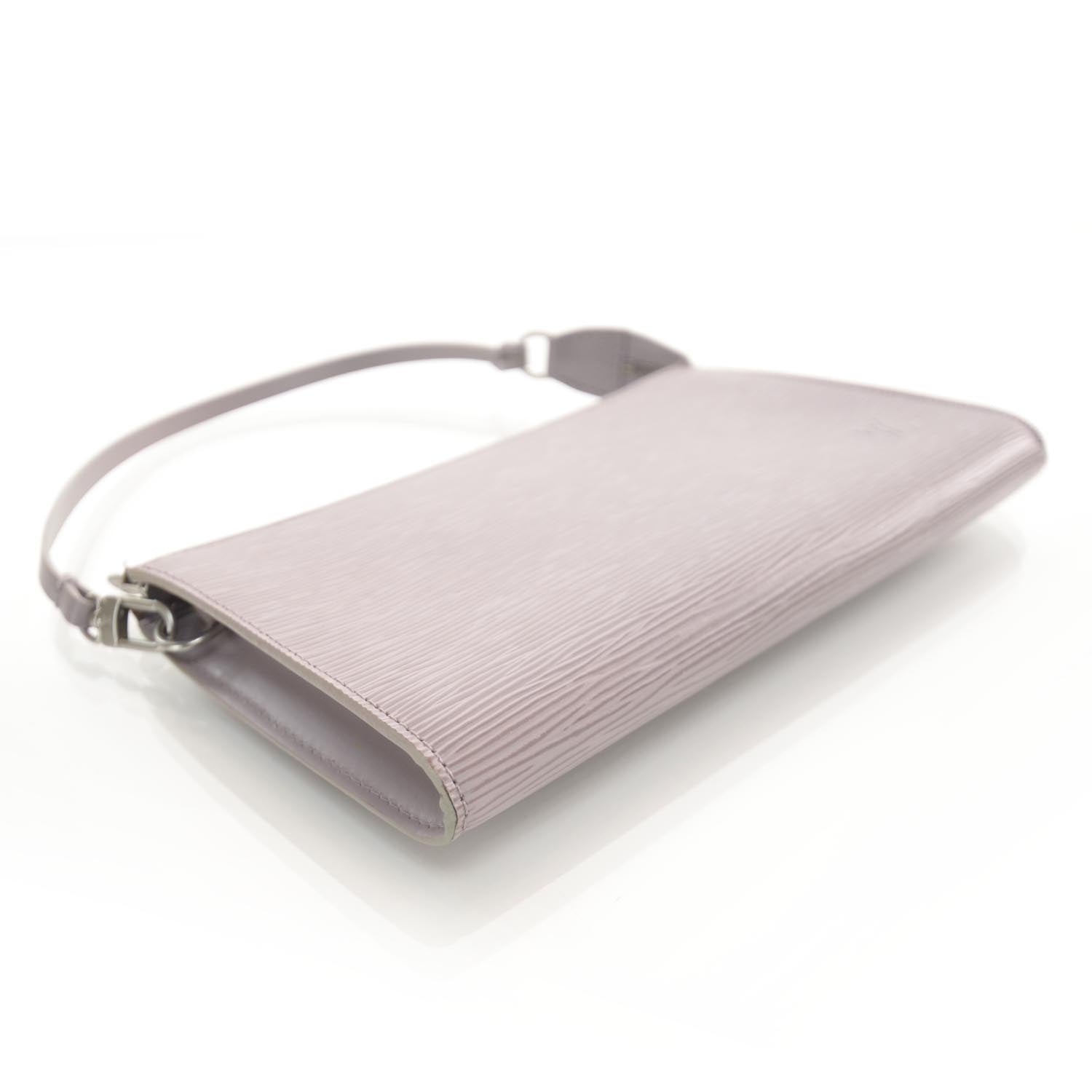 Louis Vuitton Epi Pochette Accessories Lilac 4 of 8