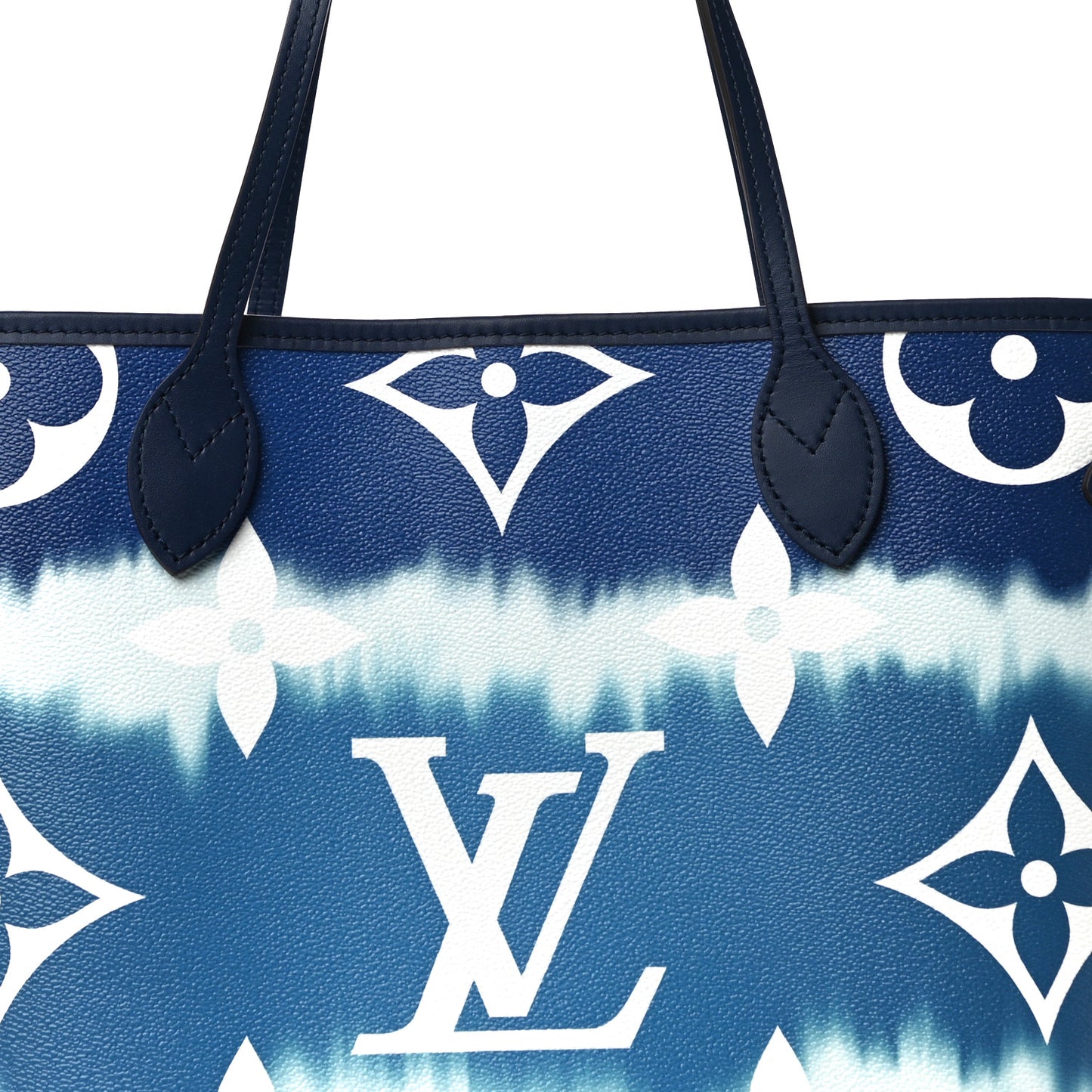 Monogram Escale Neverfull MM Blue