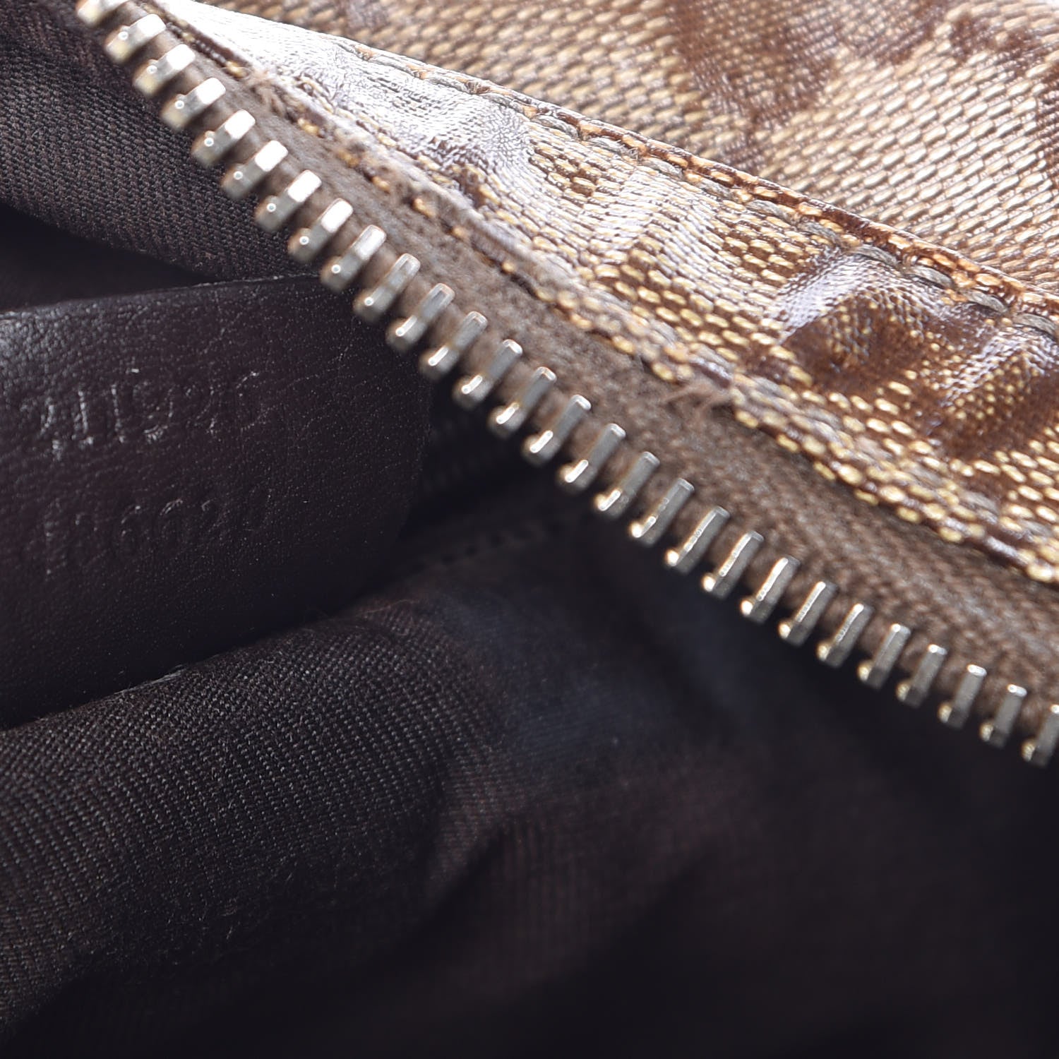 Gucci Crystal Monogram Web Hobo Brown 7 of 10