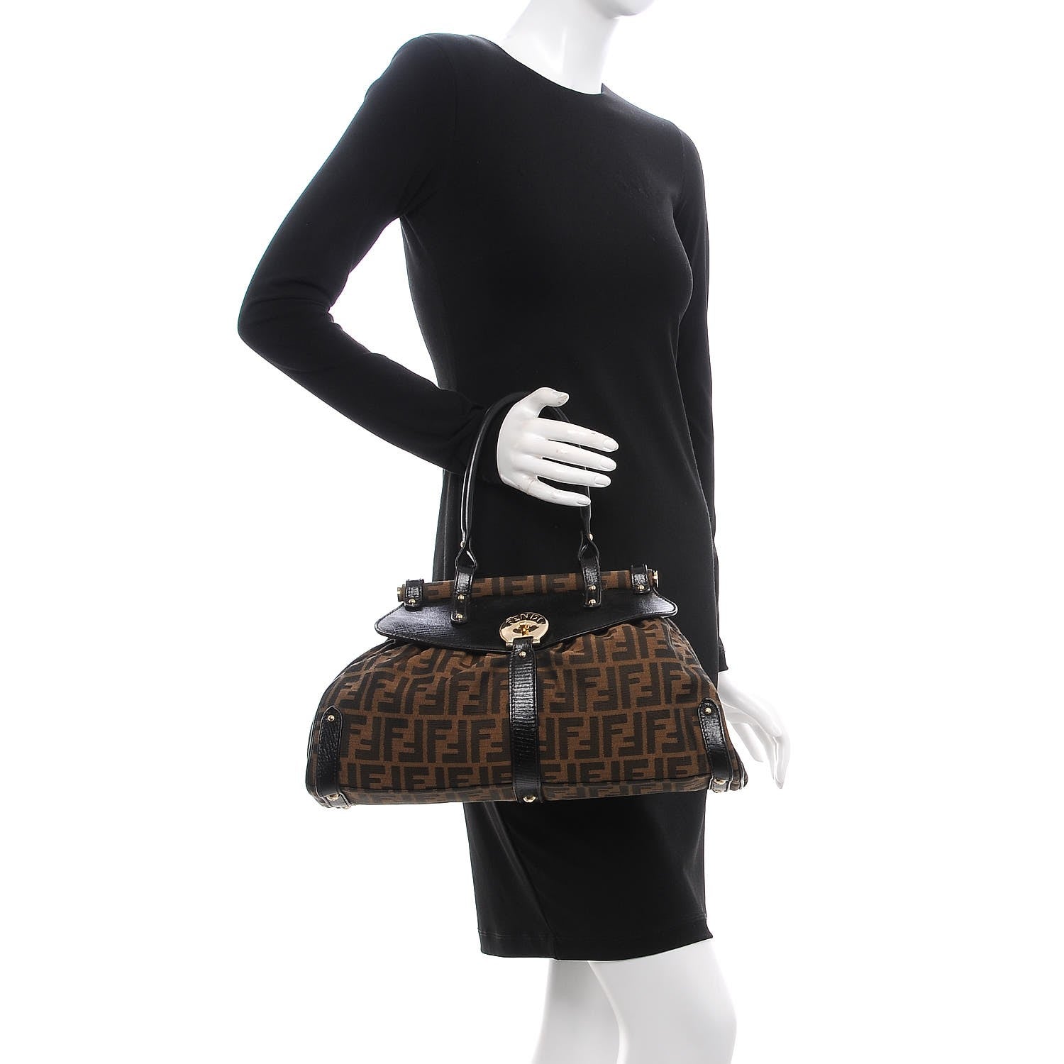 Fendi Zucca Medium Magic Bag Tobacco 2 of 7