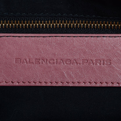Balenciaga Agneau Classic Hardware Flat Handle Clutch Rose Bruyere 7 of 12