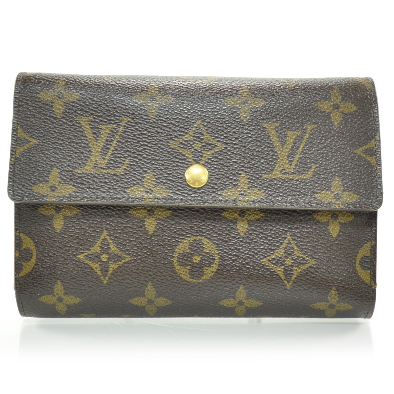 Louis Vuitton Monogram Porte Tresor Etui Papiers Wallet 1 of 8