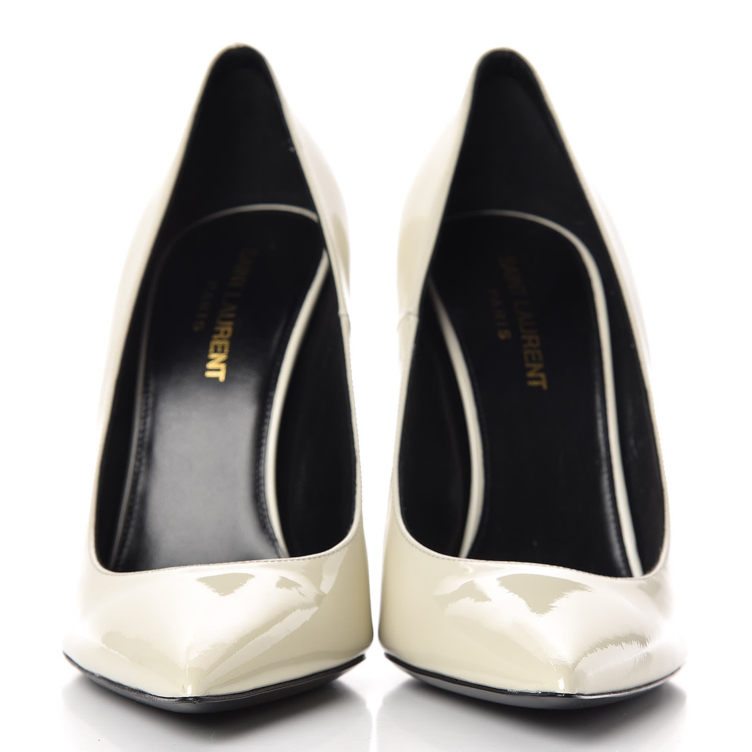 Saint Laurent Patent Opyum 85 Pumps 38.5 Neutro 2 of 9