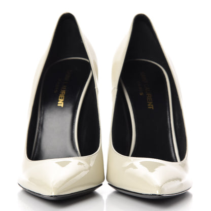 Saint Laurent Patent Opyum 85 Pumps 38.5 Neutro 2 of 9