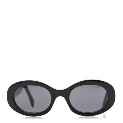 Celine Acetate Triomphe 01 Sunglasses CL40194U Black 2 of 8