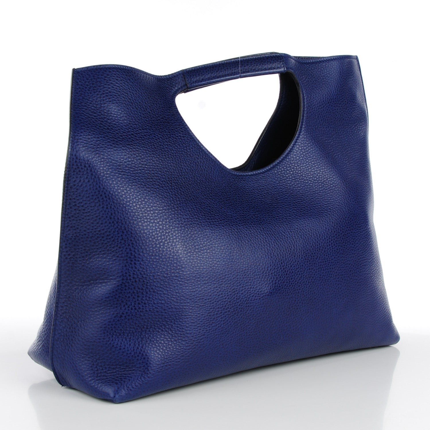 Tom Ford Grained Calfskin Alix Padlock Zip Tote Cobalt 3 of 8