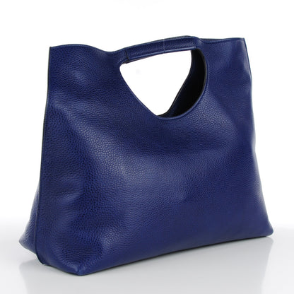 Tom Ford Grained Calfskin Alix Padlock Zip Tote Cobalt 3 of 8
