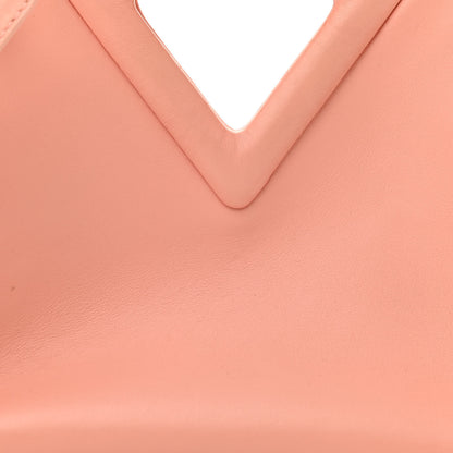 Bottega Veneta Calfskin Small The Point Triangle Bag Peachy 7 of 14