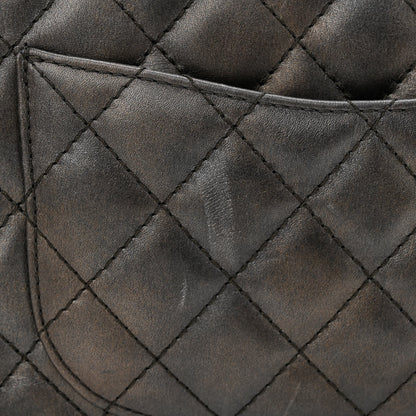 Chanel Metallic Calfskin Quilted 2.55 Reissue 226 Flap Charcoal 13 of 13